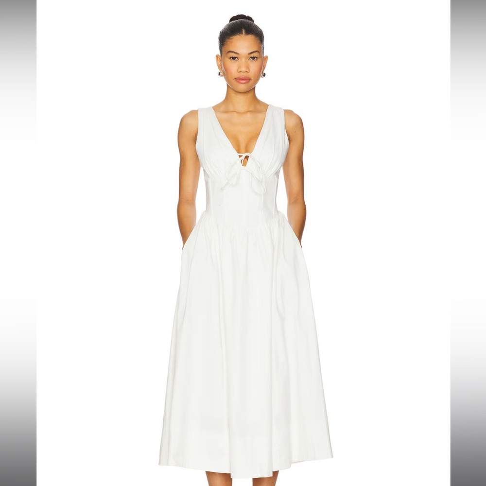 ASTR the Label Maili Dress in White